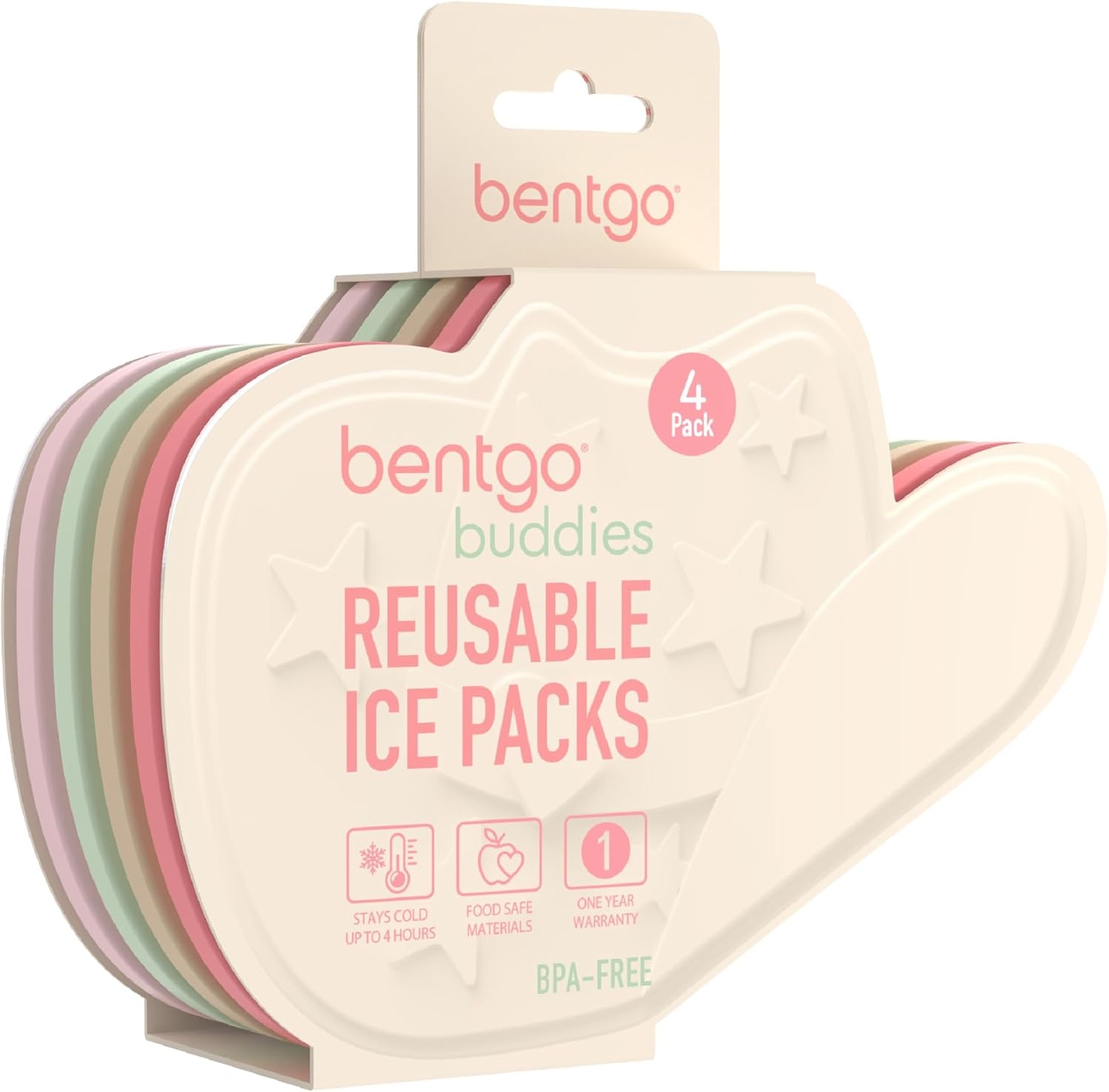 image:imageBentgo Buddies Reusable Ice Packs for KidsCowgirl Dreams