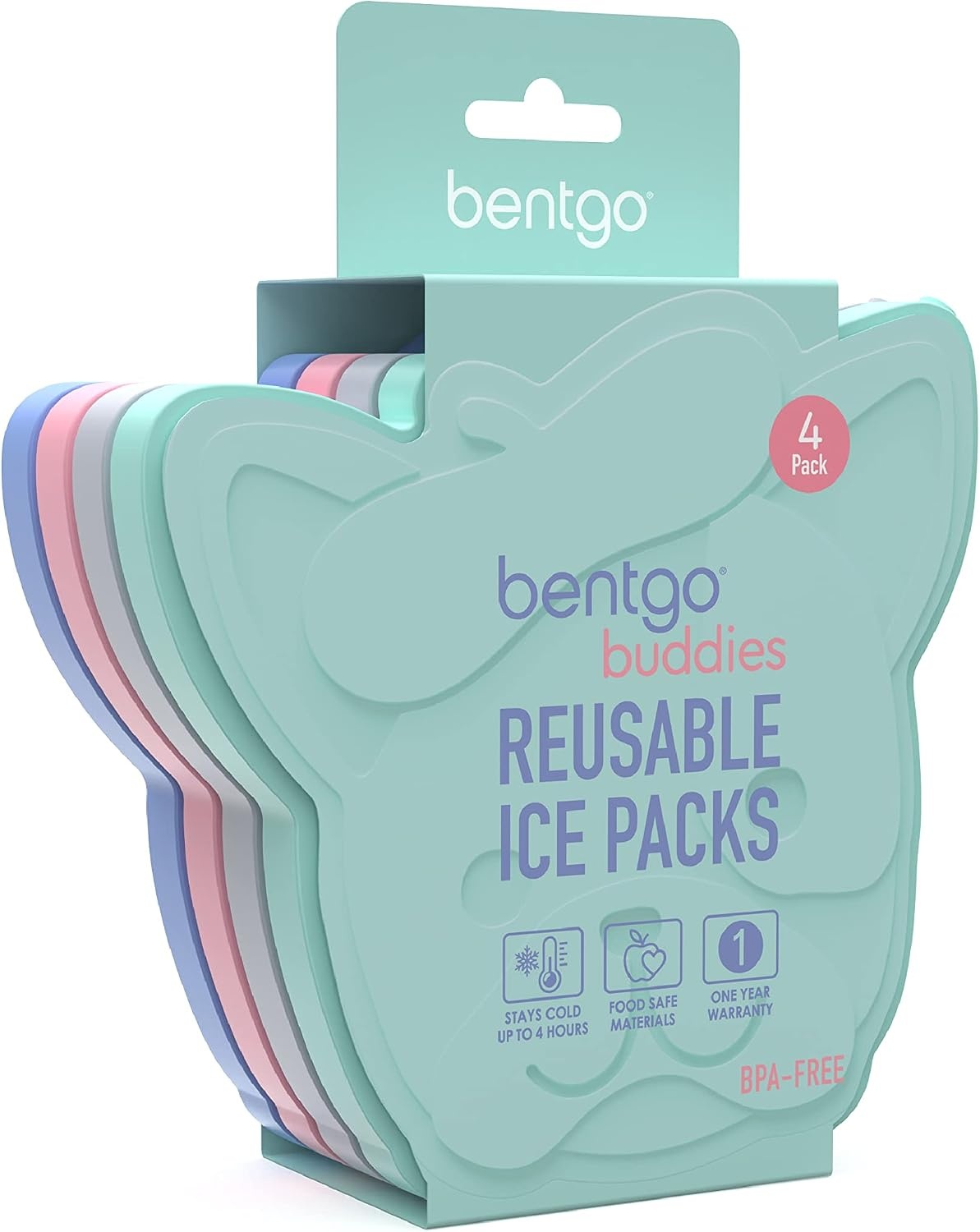 image:imageBentgo Buddies Reusable Ice Packs for KidsPuppy Love