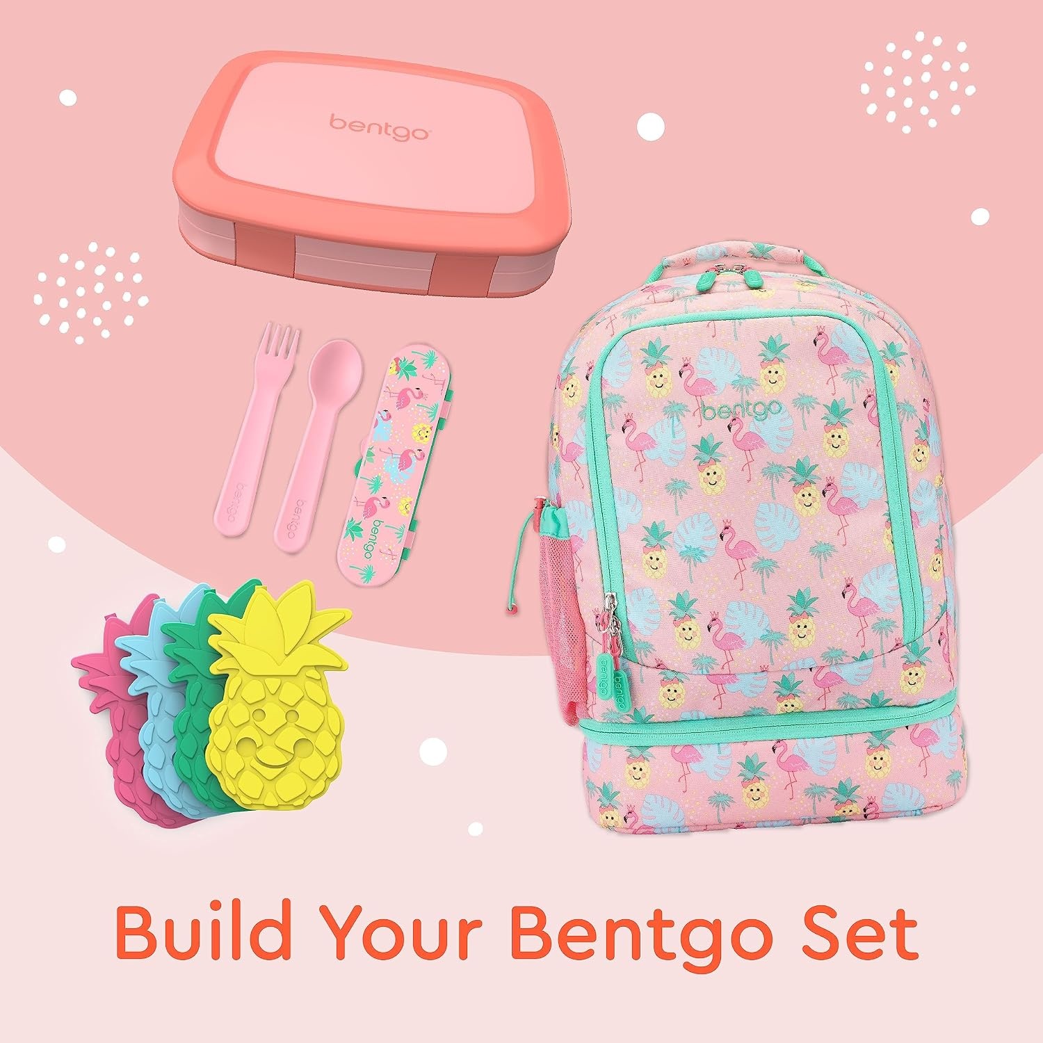 image:imageBentgo Buddies Reusable Ice Packs for KidsTropical