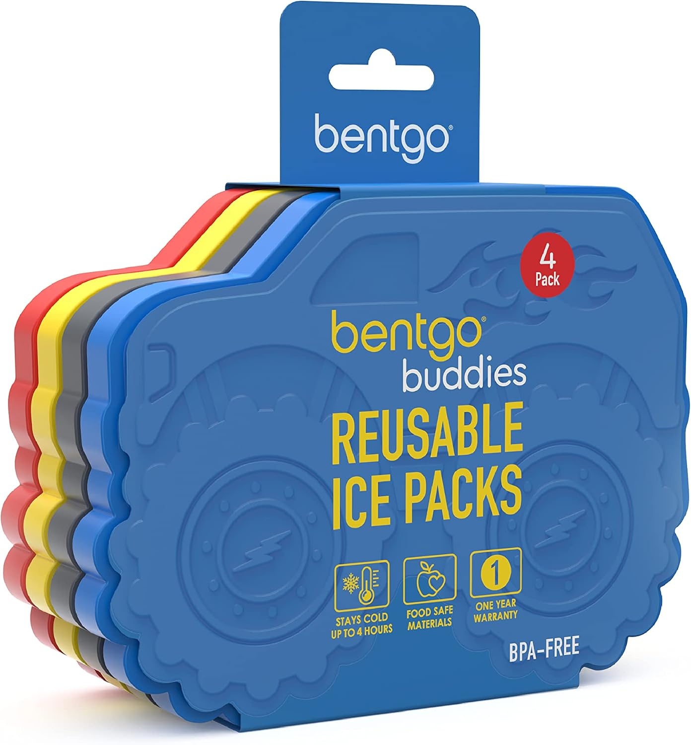 image:imageBentgo Buddies Reusable Ice Packs for KidsTrucks