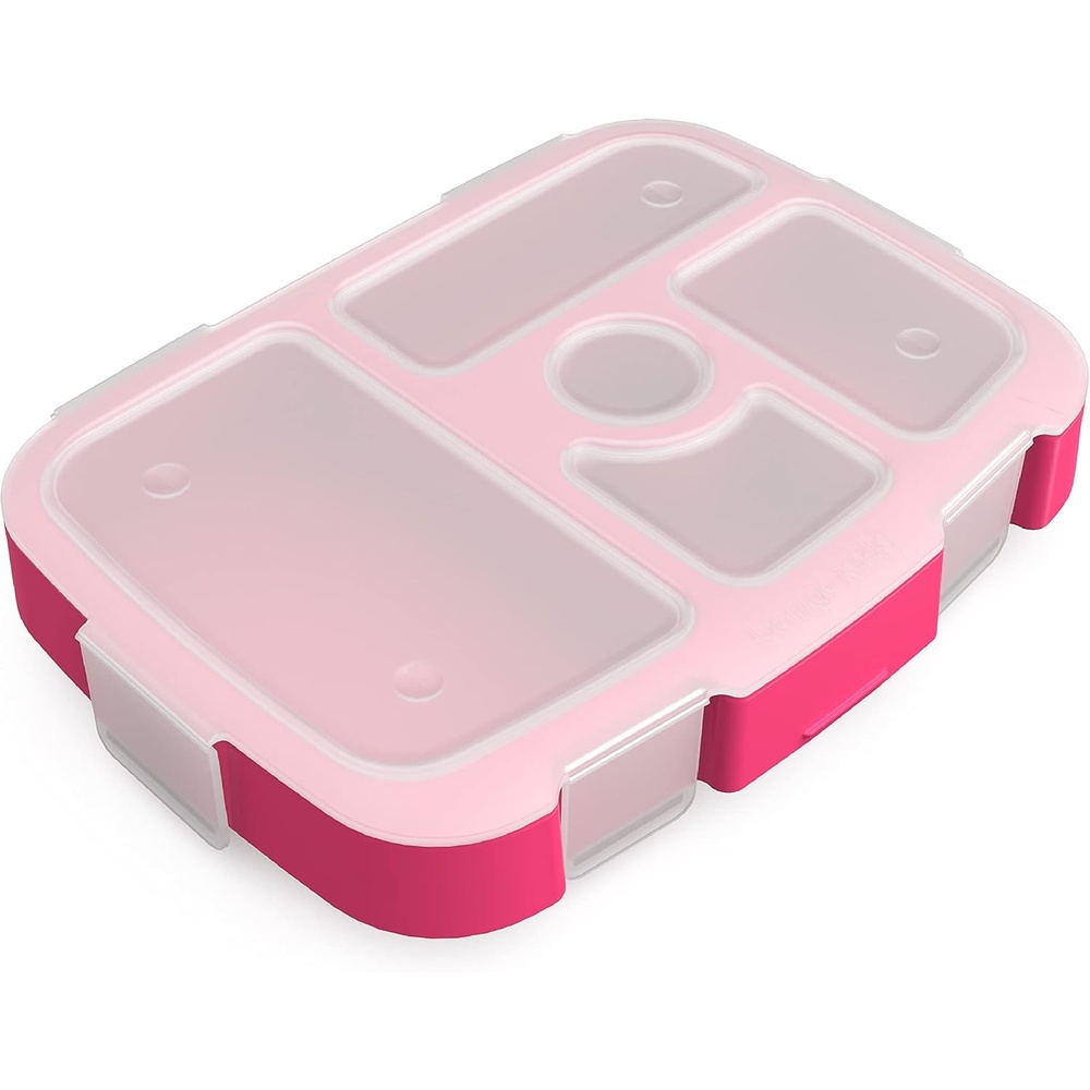 image:imageBentgo Kids Prints Tray with Transparent Cover 5Compartment BPAFreeFairies