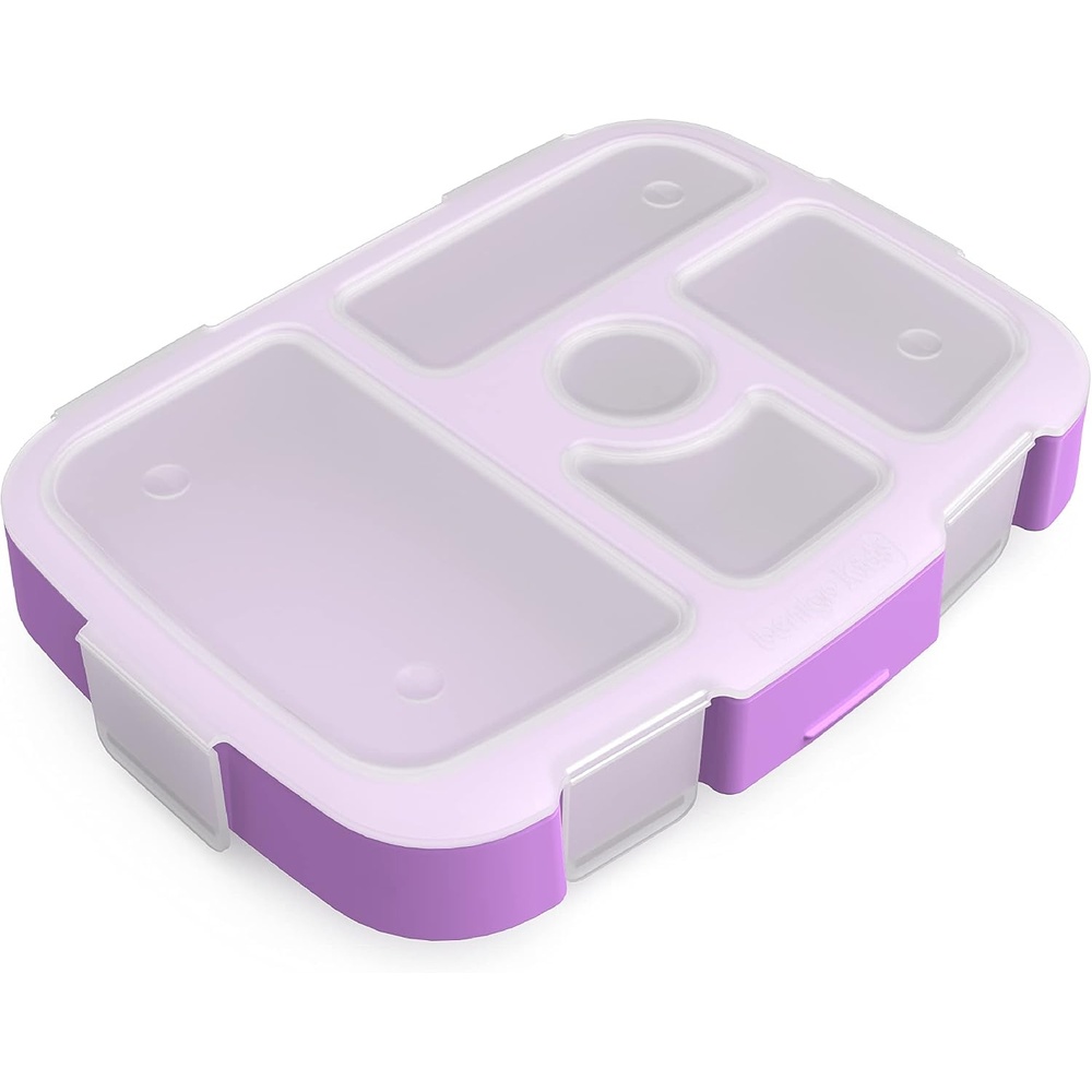 image:imageBentgo Kids Prints Tray with Transparent Cover 5Compartment BPAFreeMermaid Scales