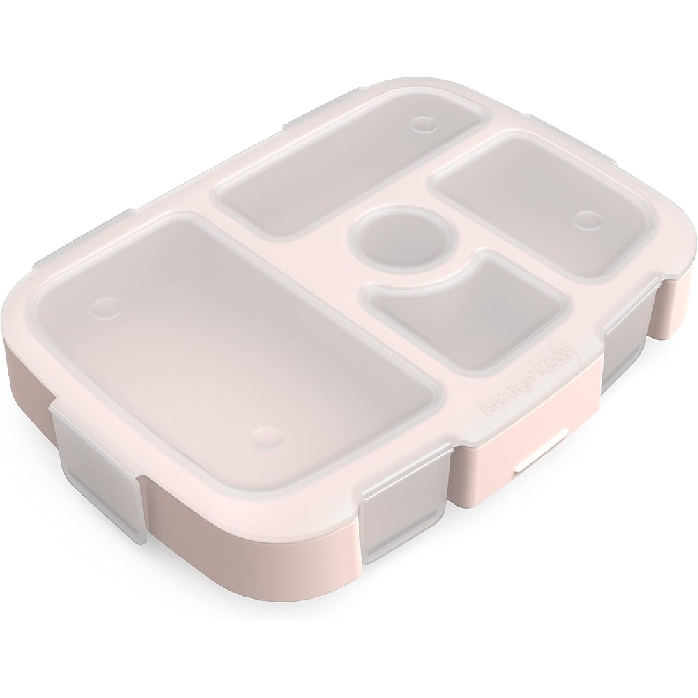 image:imageBentgo Kids Prints Tray with Transparent Cover 5Compartment BPAFreeNature Adventure