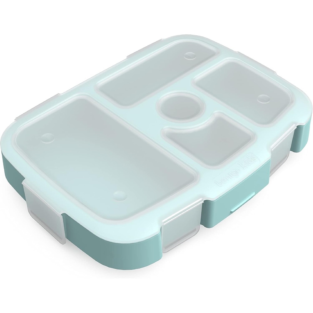 image:imageBentgo Kids Prints Tray with Transparent Cover 5Compartment BPAFreeSea Life