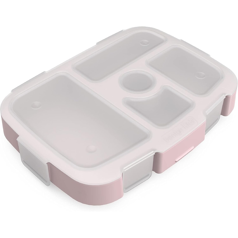 image:imageBentgo Kids Replacement Tray with Transparent Cover 5 CompartmentsGlitter Edition Petal Pink