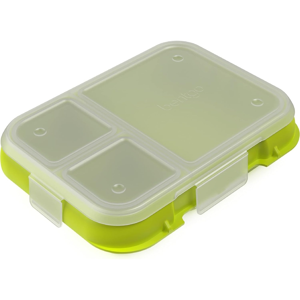 image:imageBentgo Pop Replacement Tray with Cover 4 Compartments BPAFreeNavy BlueChartreuse