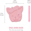 Bentgo Buddies Reusable Ice Packs for Kids(Puppy Love)