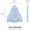 Bentgo Buddies Reusable Ice Packs for Kids(Rocket)