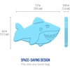 Bentgo Buddies Reusable Ice Packs for Kids(Shark)
