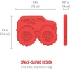 Bentgo Buddies Reusable Ice Packs for Kids(Trucks)