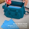 Bentgo Chillers Ice Packs, Slim Reusable Lunch Ice Packs, 4-Pack(Blue)