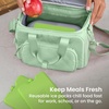 Bentgo Chillers Ice Packs, Slim Reusable Lunch Ice Packs, 4-Pack(Green)