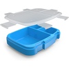 Bentgo Fresh Tray with Cover, Reusable 4-Compartment Meal Prep Container(Blue)