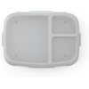 Bentgo Fresh Tray with Cover, Reusable 4-Compartment Meal Prep Container(Gray)