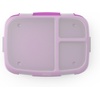 Bentgo Fresh Tray with Cover, Reusable 4-Compartment Meal Prep Container(Purple)