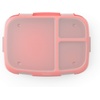 Bentgo Fresh Tray with Cover, Reusable 4-Compartment Meal Prep Container(Red)
