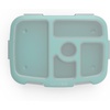 Bentgo Kids Brights 5-Compartment Meal Prep Tray with Transparent Cover(Aqua)
