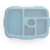 Bentgo Kids Brights 5-Compartment Meal Prep Tray with Transparent Cover(Turquoise)