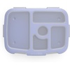 Bentgo Kids Brights 5-Compartment Meal Prep Tray with Transparent Cover(Violet)