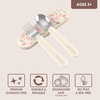 Bentgo Kids Plastic Utensil Set with Fork, Spoon, & Storage Case(Cowgirl Dreams)