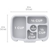 Bentgo Kids Prints Tray with Transparent Cover, 5-Compartment, BPA-Free(Bug Buddies)