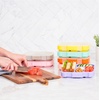Bentgo Kids Prints Tray with Transparent Cover, 5-Compartment, BPA-Free(Carousel Unicorns)