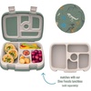Bentgo Kids Prints Tray with Transparent Cover, 5-Compartment, BPA-Free(Dino Fossils)
