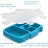 Bentgo Kids Prints Tray with Transparent Cover, 5-Compartment, BPA-Free(Dinosaur)