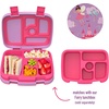 Bentgo Kids Prints Tray with Transparent Cover, 5-Compartment, BPA-Free(Fairies)