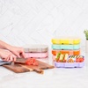 Bentgo Kids Prints Tray with Transparent Cover, 5-Compartment, BPA-Free(Llamas)