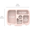 Bentgo Kids Prints Tray with Transparent Cover, 5-Compartment, BPA-Free(Nature Adventure)