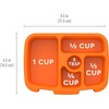 Bentgo Kids Prints Tray with Transparent Cover, 5-Compartment, BPA-Free(Planes)