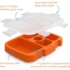 Bentgo Kids Prints Tray with Transparent Cover, 5-Compartment, BPA-Free(Planes)