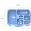 Bentgo Kids Prints Tray with Transparent Cover, 5-Compartment, BPA-Free(Rainbow)