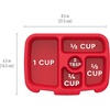 Bentgo Kids Prints Tray with Transparent Cover, 5-Compartment, BPA-Free(Rocket)