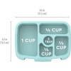 Bentgo Kids Prints Tray with Transparent Cover, 5-Compartment, BPA-Free(Sea Life)