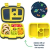 Bentgo Kids Prints Tray with Transparent Cover, 5-Compartment, BPA-Free(Space)