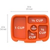 Bentgo Kids Prints Tray with Transparent Cover, 5-Compartment, BPA-Free(Sports)