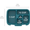 Bentgo Kids Prints Tray with Transparent Cover, 5-Compartment, BPA-Free(Trains)