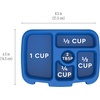 Bentgo Kids Replacement Tray, Transparent Cover, 5-Compartment(Blue)