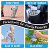 Bentgo Kids Water Bottle – Leak-Proof, Durable Tritan PFAS- & BPA-Free 15 fl oz, Kids/Toddlers Ages 3+ for School & Sports; Bite & Sip Spout, Carrying Handle, Dishwasher Safe (NEW Blooming Floral)(Race Cars)