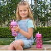 Bentgo Kids Water Bottle – Leak-Proof, Durable Tritan PFAS- & BPA-Free 15 fl oz, Kids/Toddlers Ages 3+ for School & Sports; Bite & Sip Spout, Carrying Handle, Dishwasher Safe (NEW Blooming Floral)(Rainbows and Butterflies & Fairies)