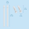 Bentgo® Kids Water Bottle Replacement Straws – 2-Pack of Reusable, Leak-Proof, BPA-Free, Safe-Sip Straws & Valves for Bentgo Water Bottles (BGKDWB, BGKDSTBL)
