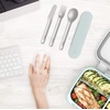 Bentgo Stainless Steel Reusable Travel Utensil Set(Aqua)