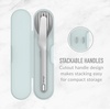 Bentgo Stainless Steel Reusable Travel Utensil Set(Aqua)