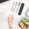 Bentgo Stainless Steel Reusable Travel Utensil Set(Carbon)