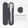 Bentgo Stainless Steel Reusable Travel Utensil Set(Carbon)