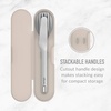 Bentgo Stainless Steel Reusable Travel Utensil Set(Sand)
