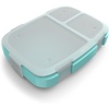 Bentgo Fresh Tray with Cover, Reusable 4-Compartment Meal Prep Container(Aqua)