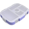 Bentgo Kids Prints Tray with Transparent Cover, 5-Compartment, BPA-Free(Carousel Unicorns)